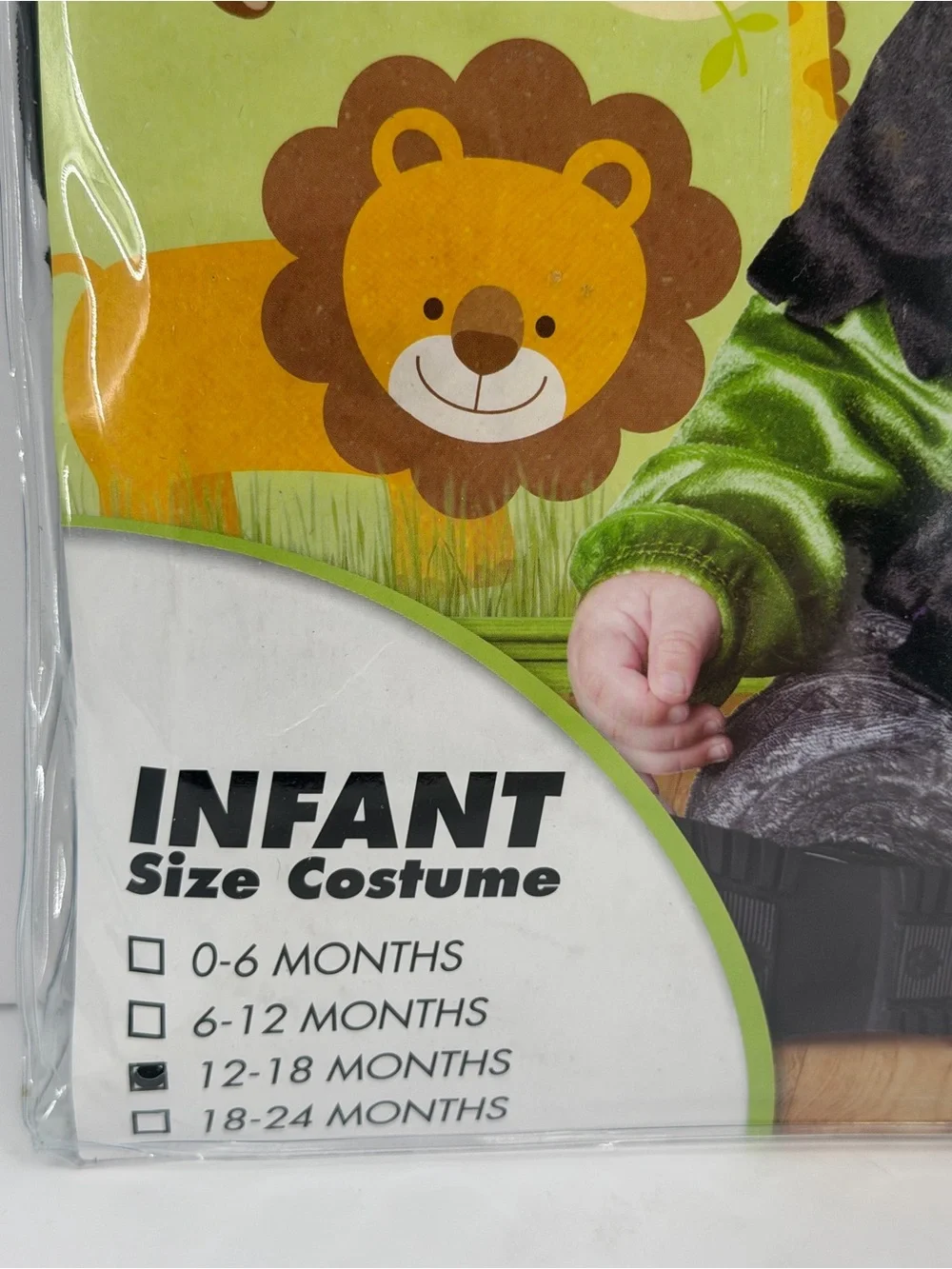 SPIRIT MONSTER BOO FRANKENSTEIN BABY INFANT COSTUME 12-18 MONTHS HALLOWEEN